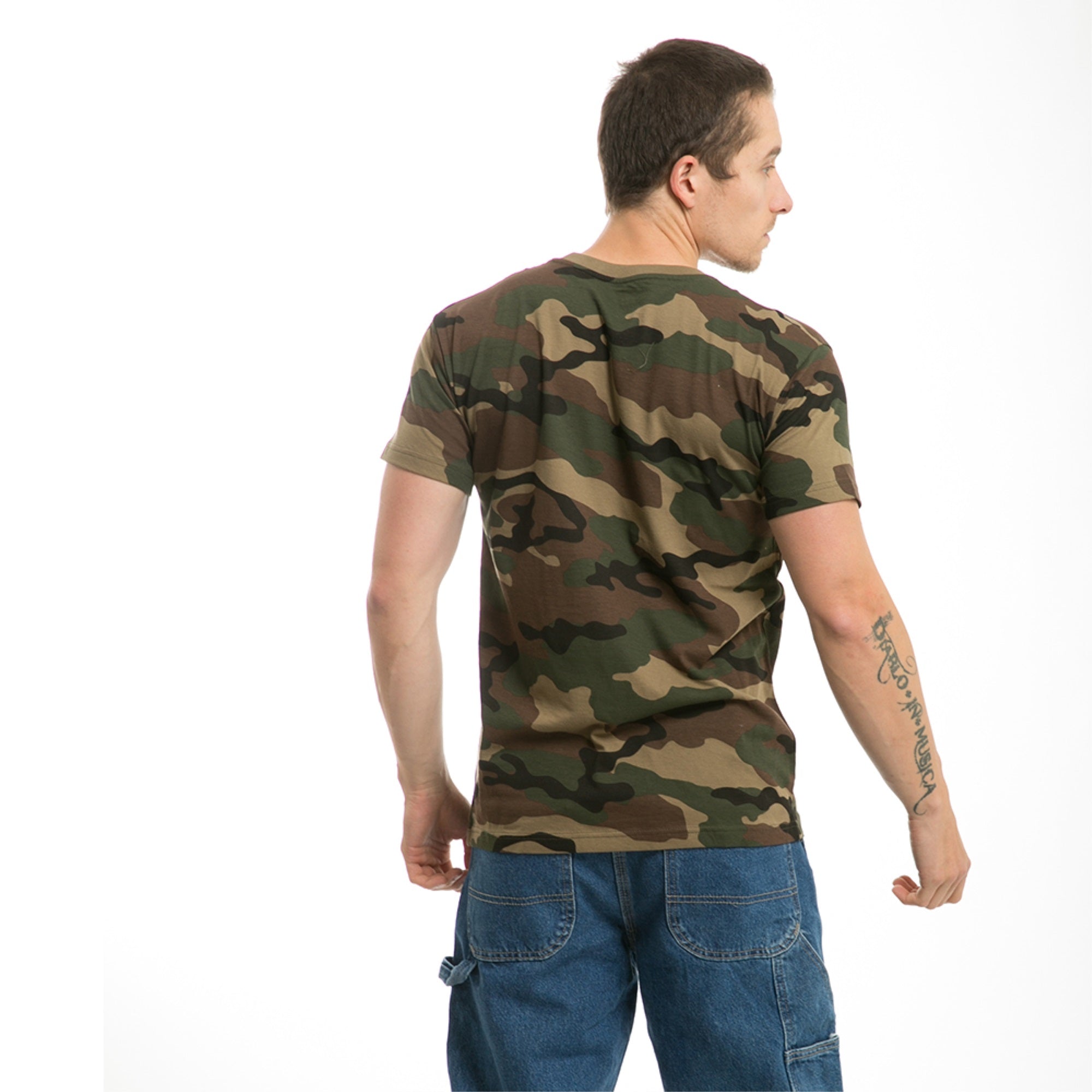 Short Sleeve G.I. T-shirts, Woodland, S
