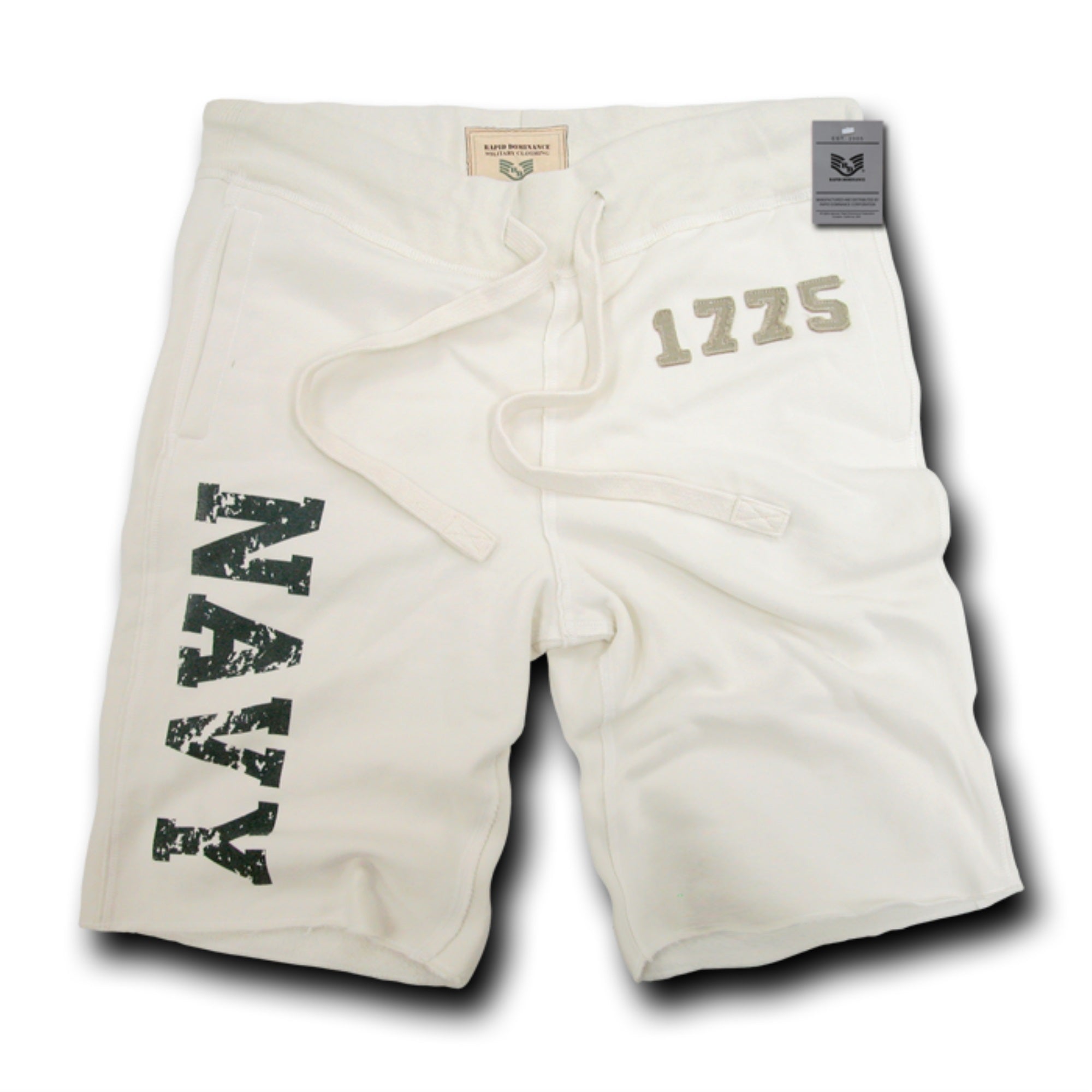 Brighton Beach Shorts, Navy, Cream XL
