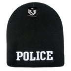 Public Safety Knit Cap, Police 2, Black