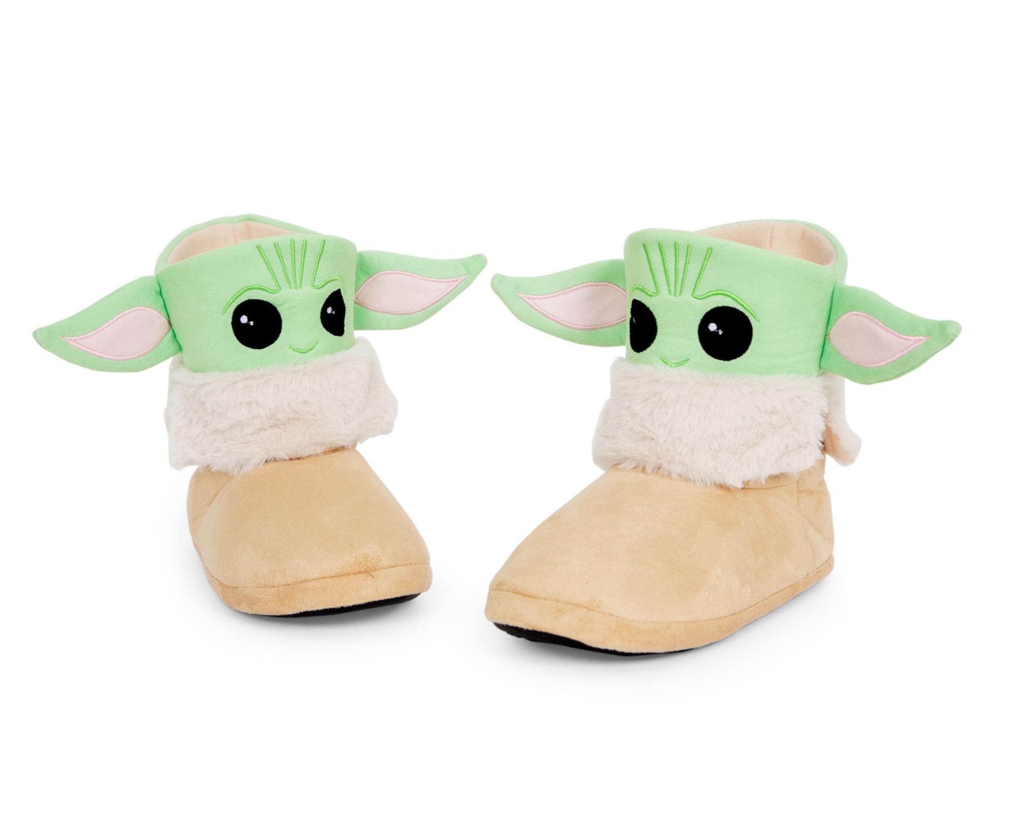 Star Wars: The Mandalorian Grogu Women's Boot Slippers | Size 8 ...