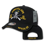 DeLuxe Milit. Cap,Gren Beret Special,Blk