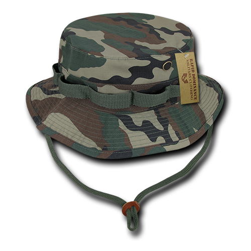 Rapid Dominance R71-PL-WDL-04 Ripstop Boonies Hat  Woodland - Extra Large