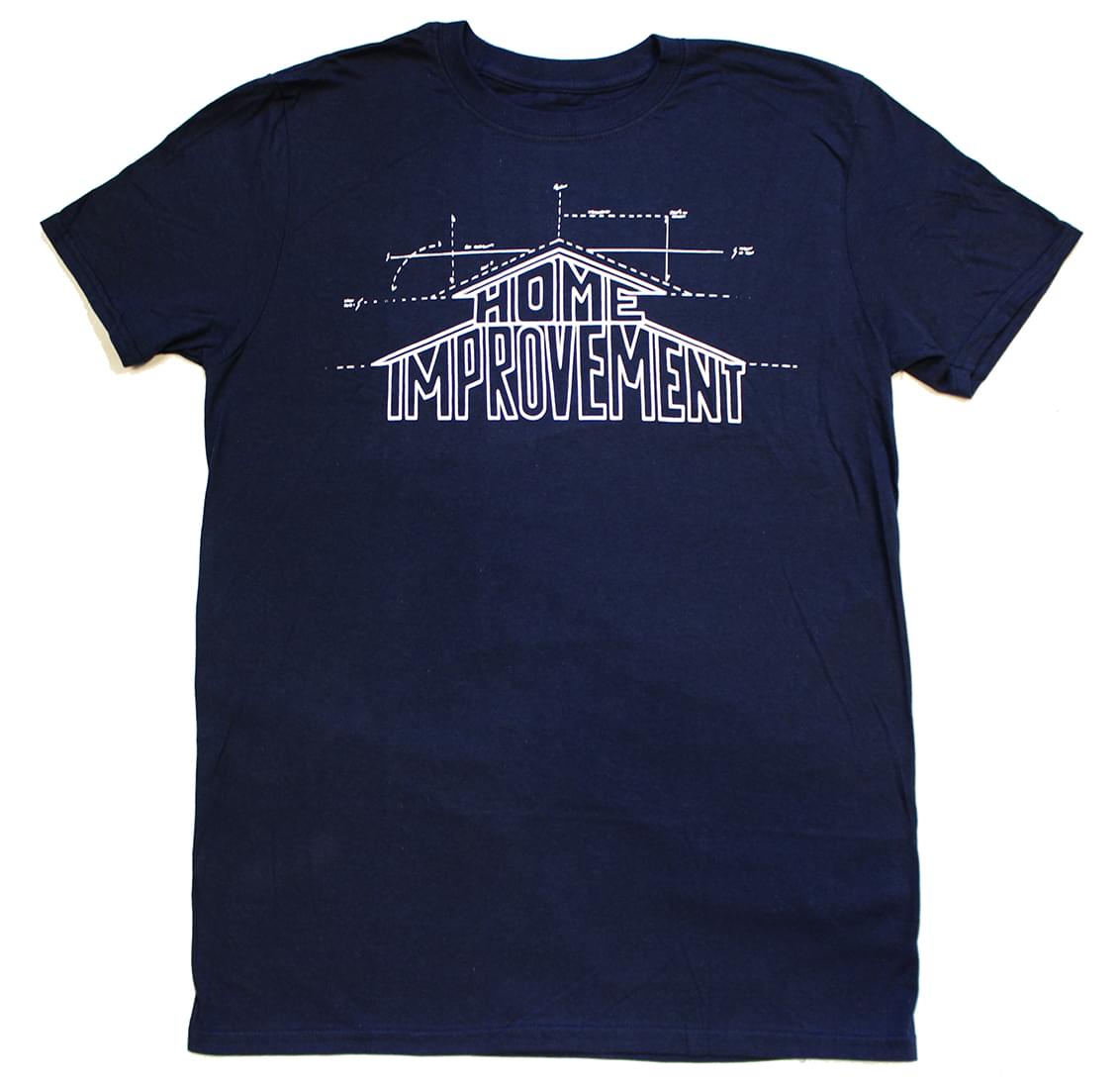 Home Improvement Logo Men's Navy T-Shirt - Medium