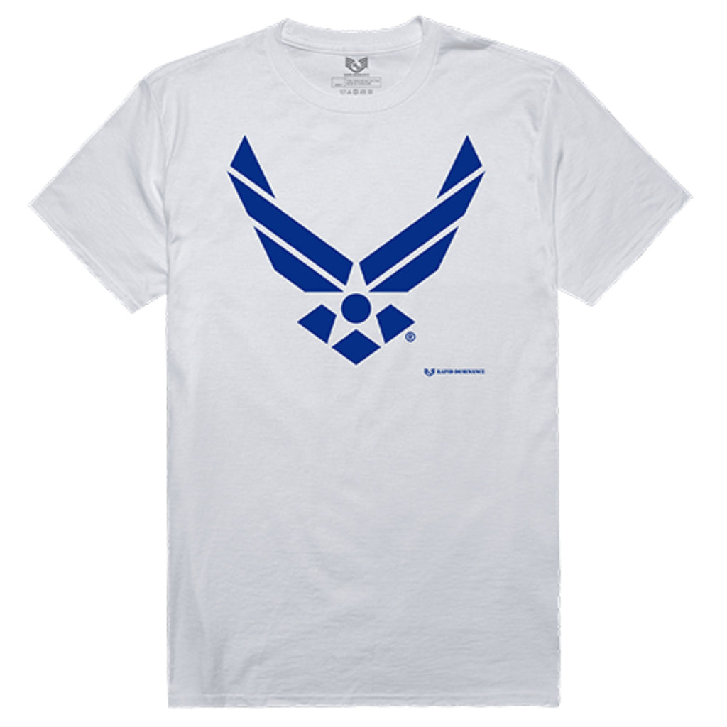Graphic Tee, Air Force Wing, White, L