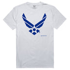 Graphic Tee, Air Force Wing, White, L