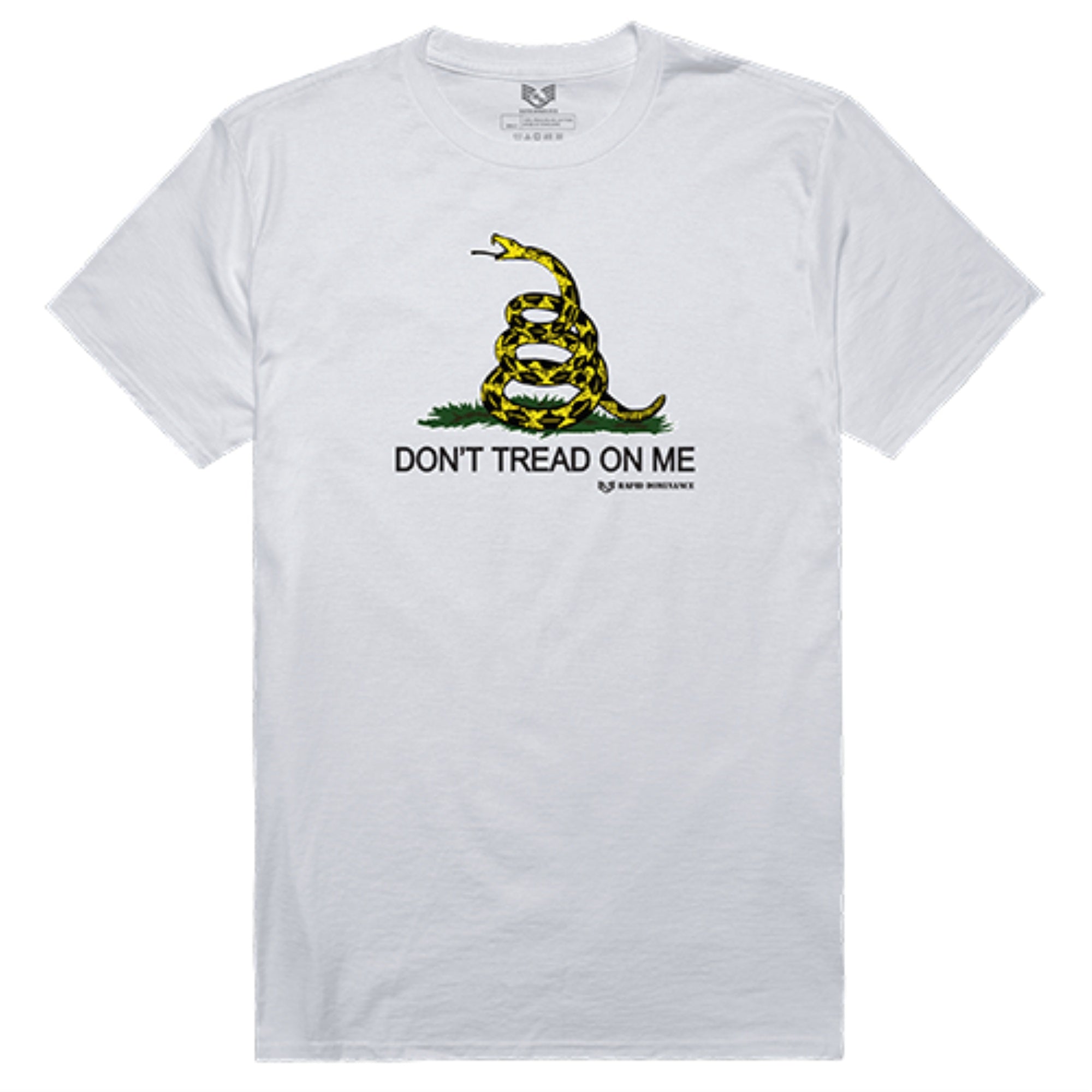 Graphic Tee, Don't Tread, White, 2X