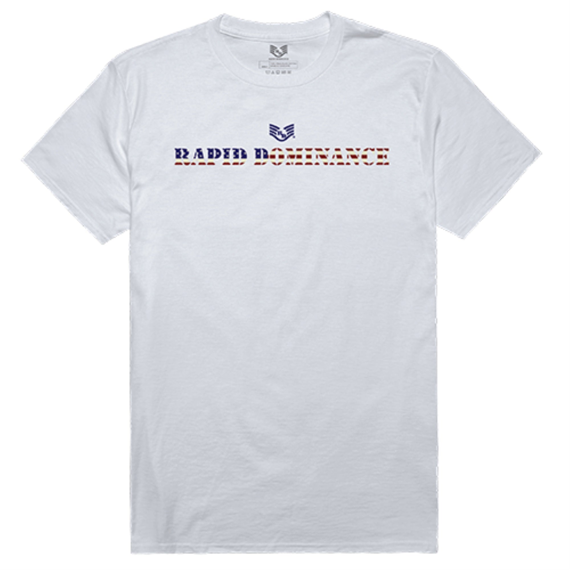 Graphic Tee,Rapid Dominance Text,White, L