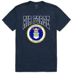 Relaxed Graphic T's, Air Force, Navy, 2X