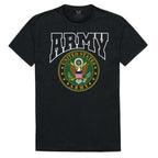 Relaxed Graphic T's, US Army, Black, XL