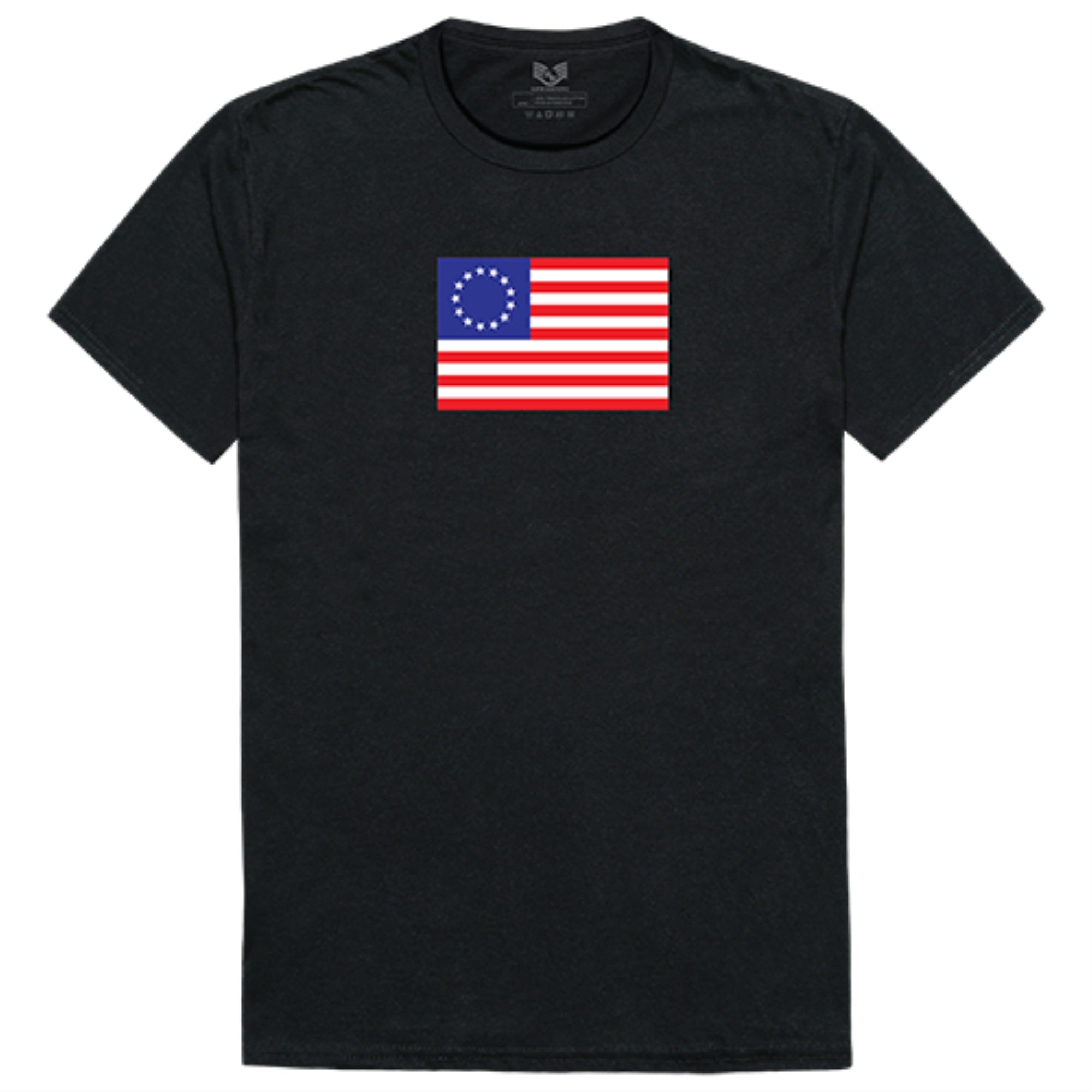 Relaxed Graphic T, Betsy Ross 2, Black, M