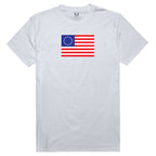 Relaxed Graphic T, Betsy Ross 2, White, L