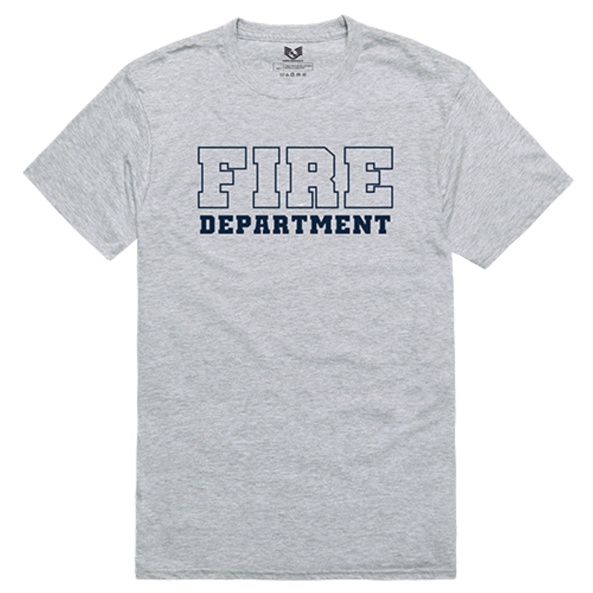 Relaxed Graphic T's, Fire Dep,H.Grey, S