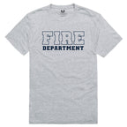 Relaxed Graphic T's, Fire Dep,H.Grey, L
