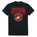 Relaxed Graphic T's, Marines, Black, L