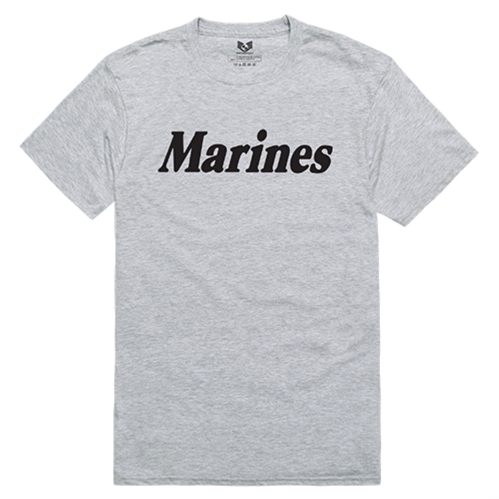 Relaxed Graphic T's, Marines, H.Grey, S
