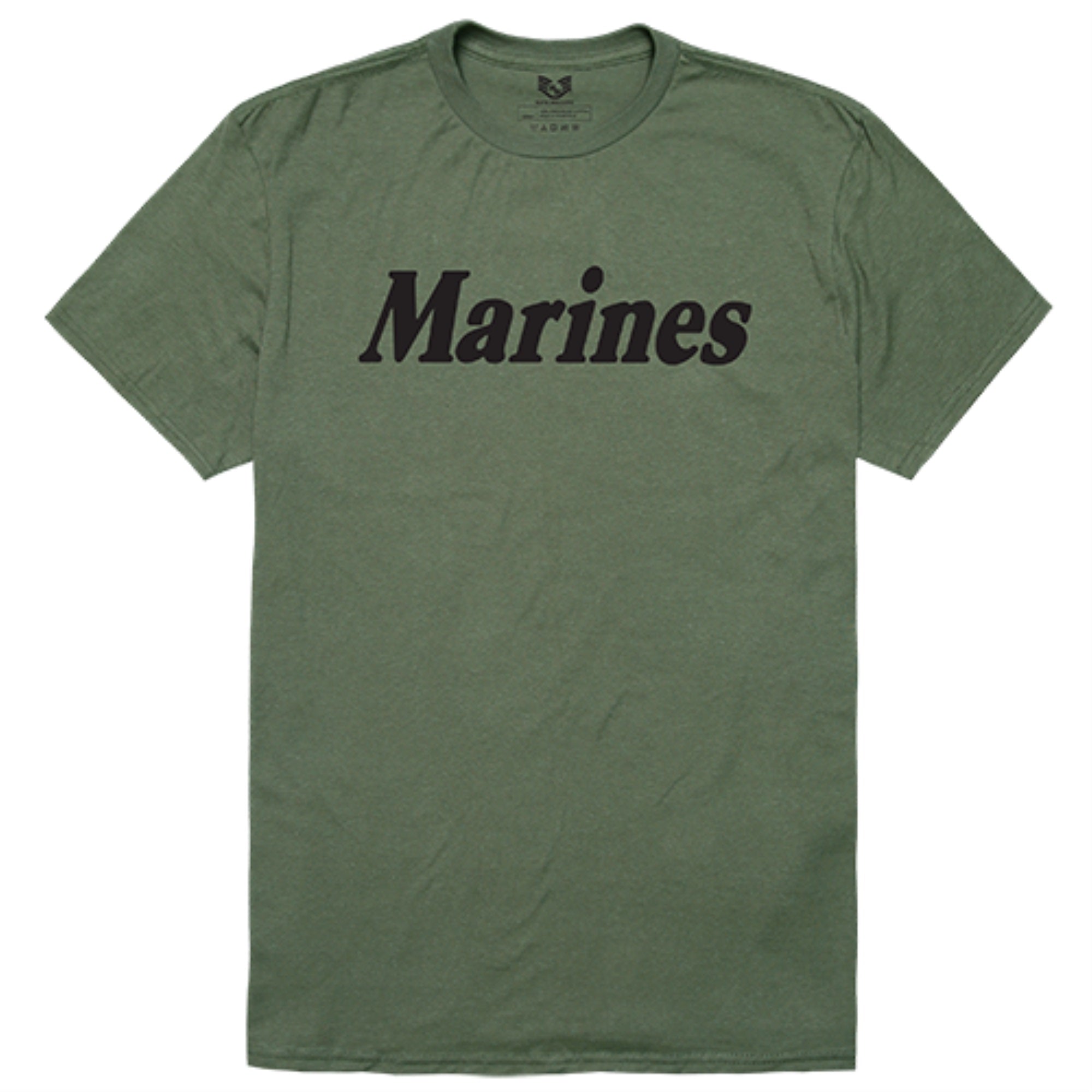 Relaxed Graphic T's, Marines, Olive, 2X