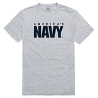 Relaxed Graphic T's,US Navy, H.Grey, 2X