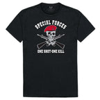 Relaxed Graphic T's, One Shot, Black, 2X