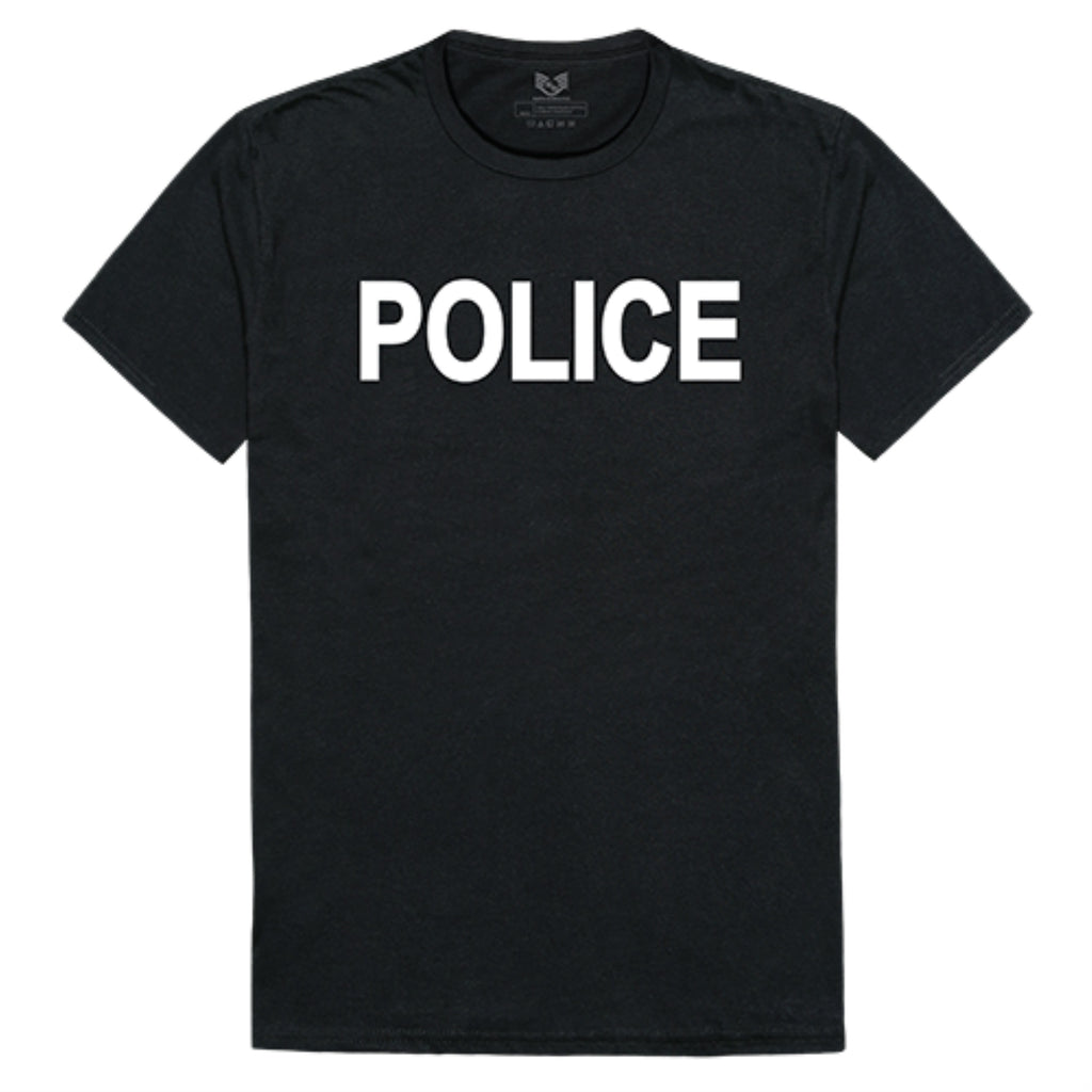 Relaxed Graphic T's, Police, Black, S