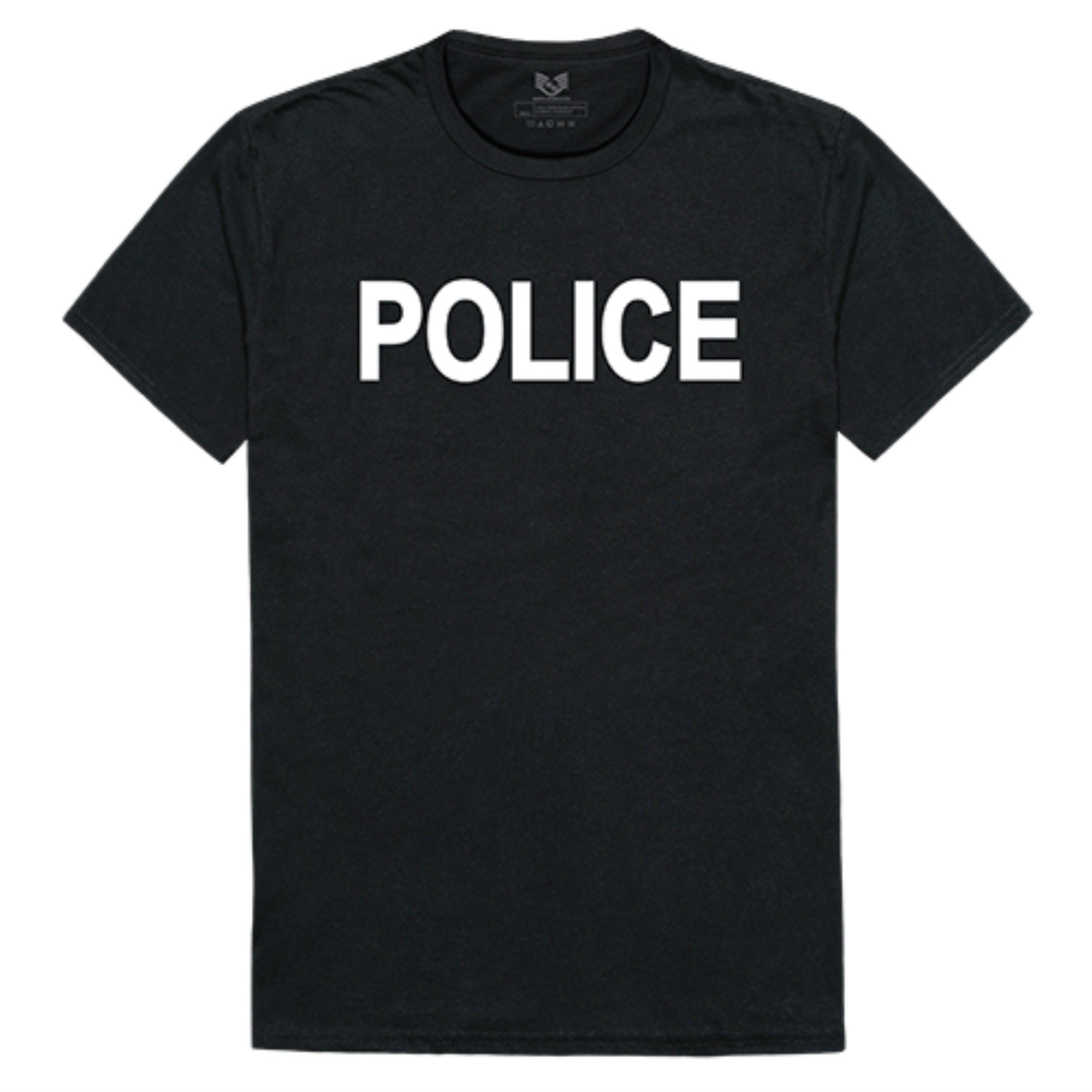 Relaxed Graphic T's, Police, Black, XL