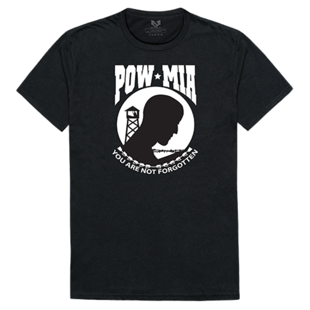 Relaxed Graphic T's, POW*MIA, Black, S