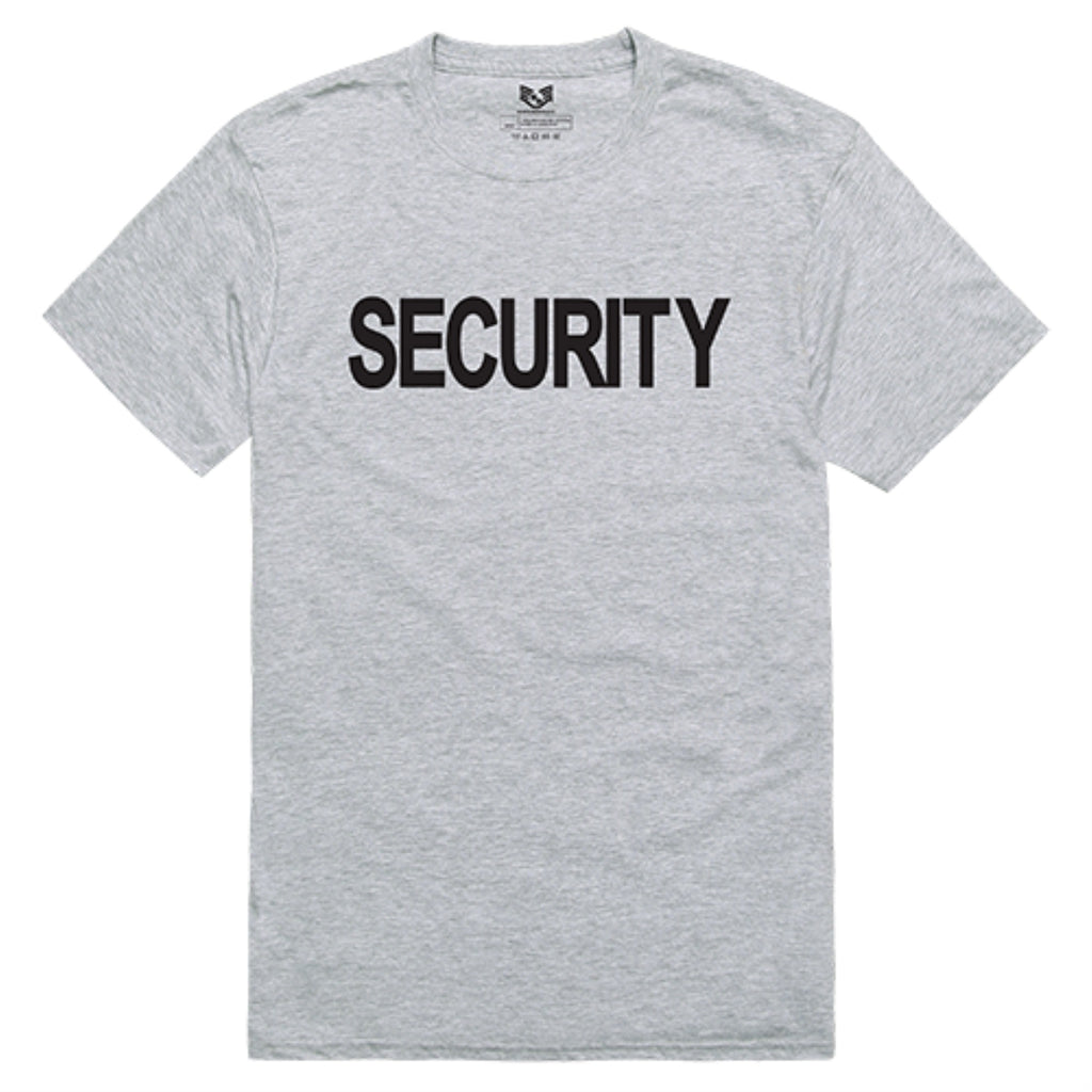Relaxed Graphic T's,Security,H.Grey, M