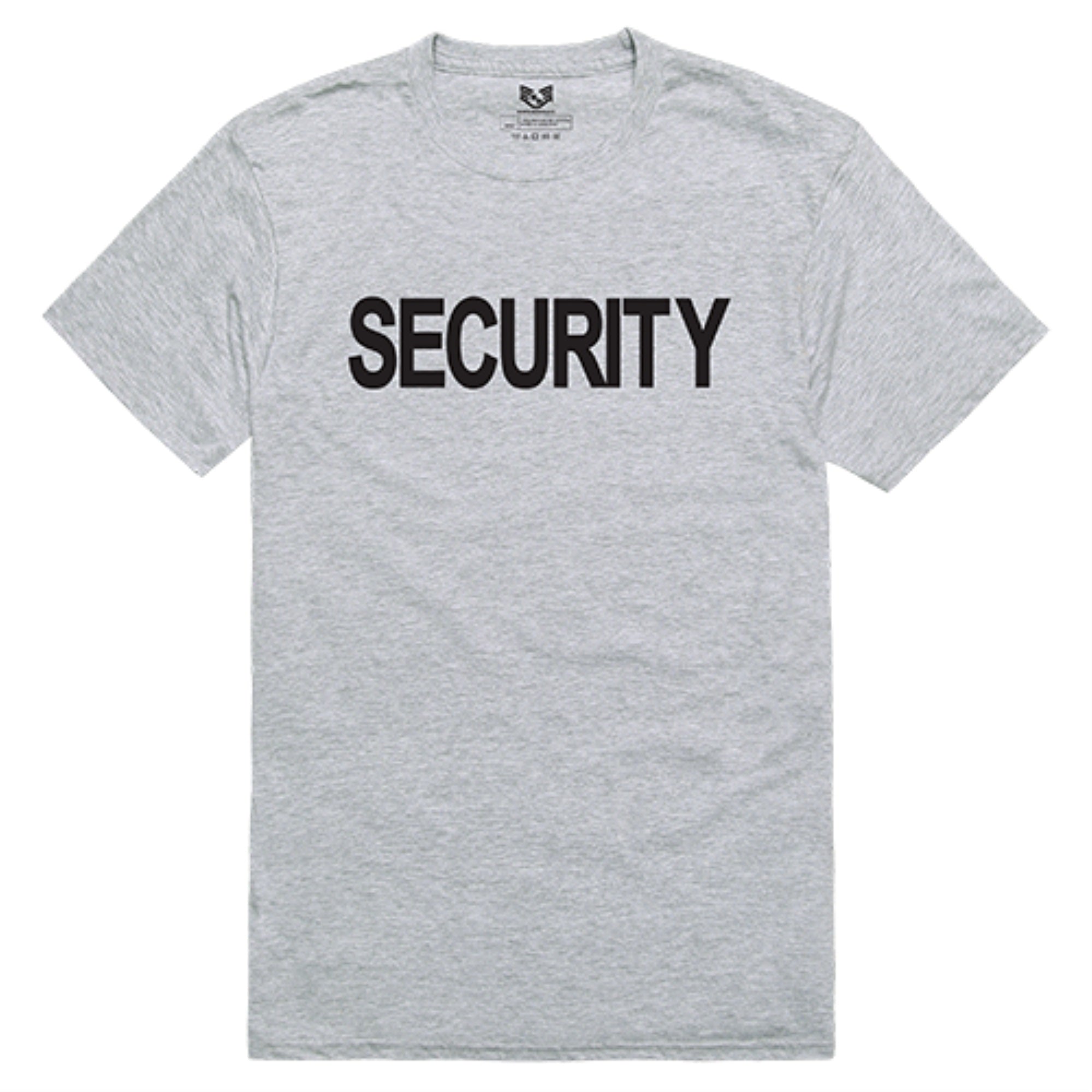 Relaxed Graphic T's,Security,H.Grey, XL