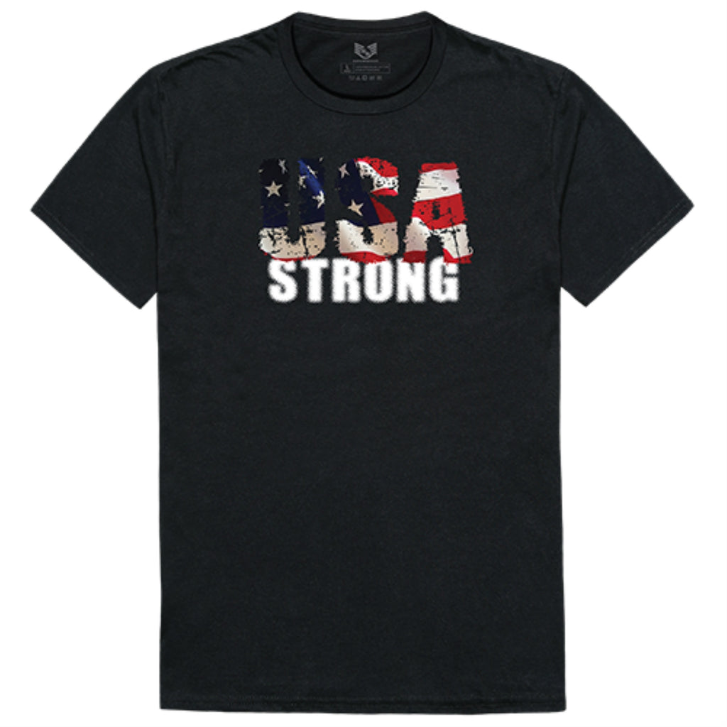 Relaxed Graphic T, USA Strong 1, Black, M