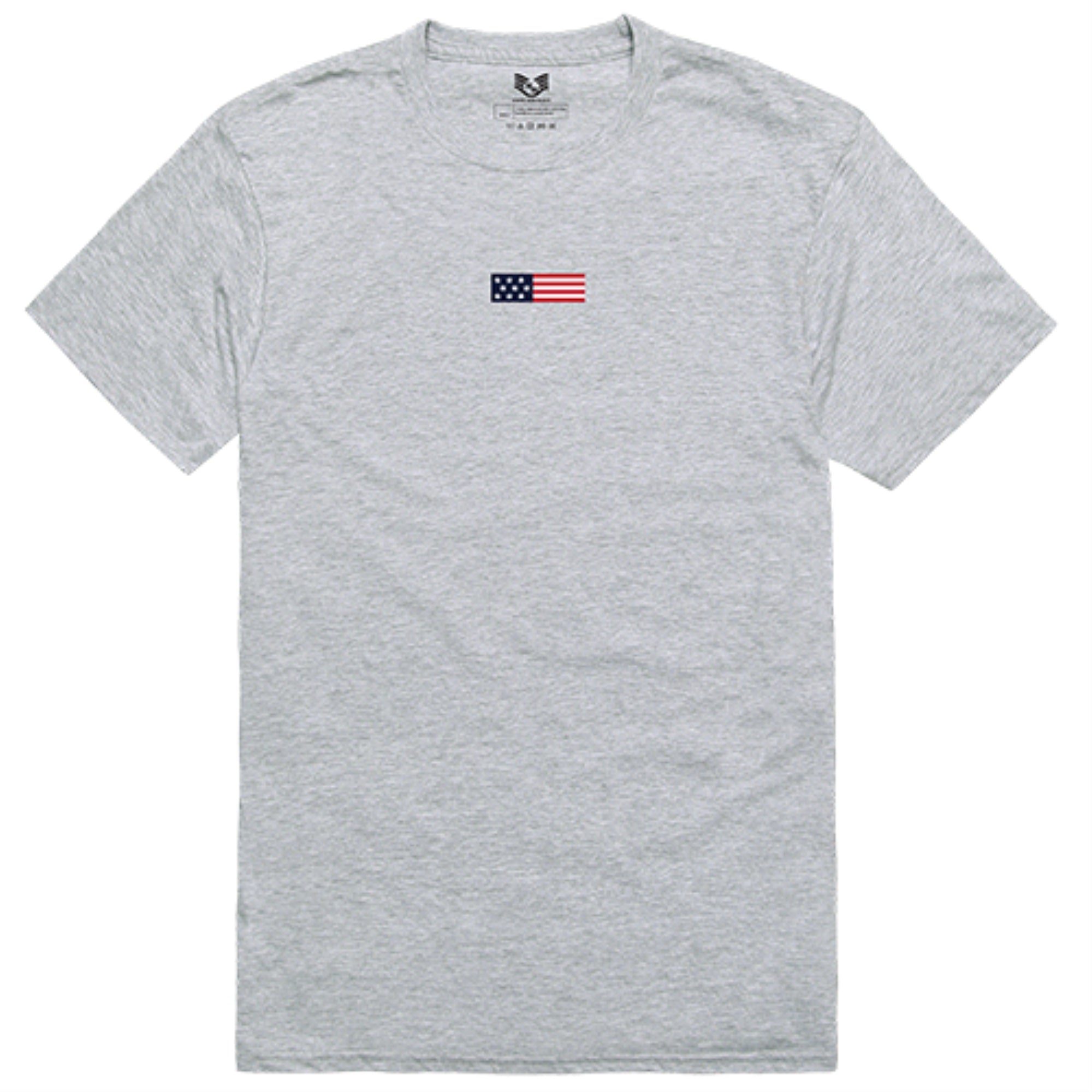 Relaxed Graphic T, US Flag 1, H.Grey, L