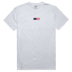 Relaxed Graphic T, US Flag 1, White, M