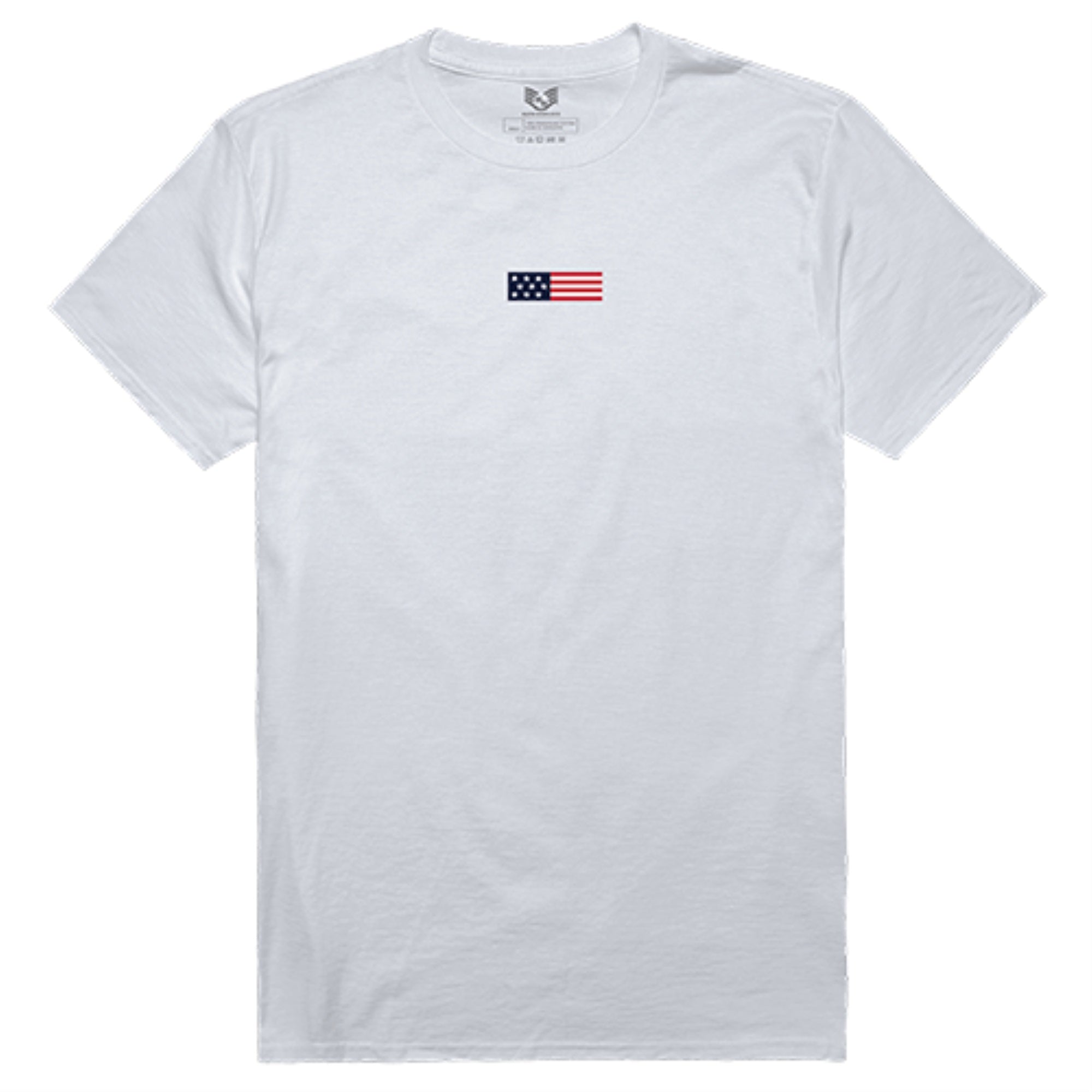 Relaxed Graphic T, US Flag 1, White, M