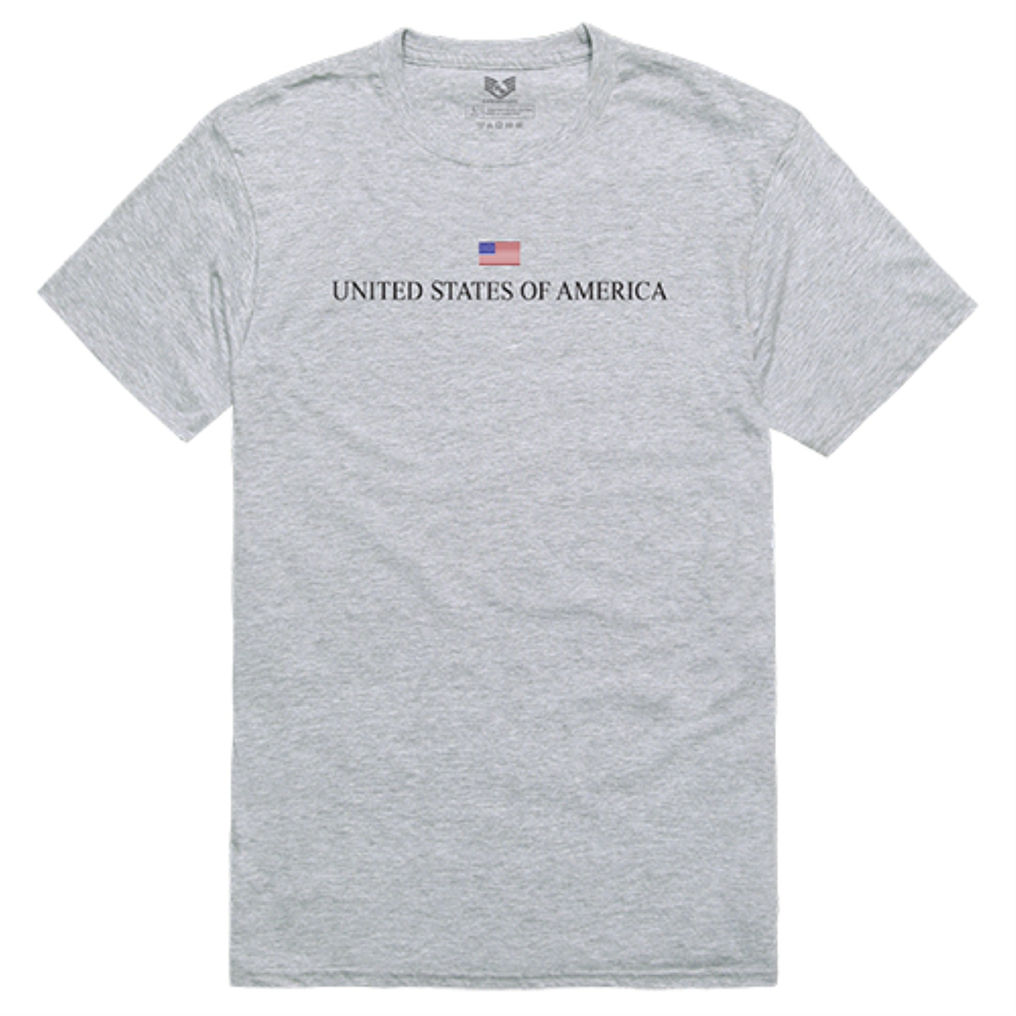 Relaxed Graphic Tee, USA, H.Grey, M