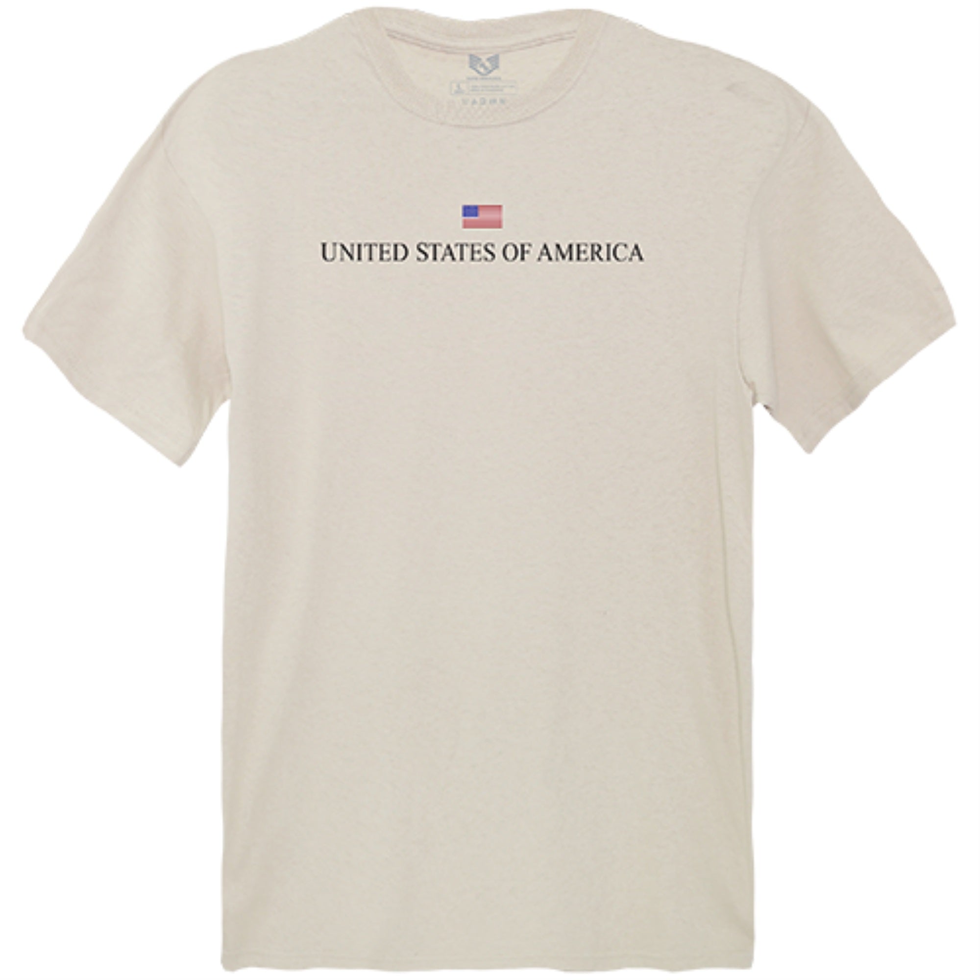 Relaxed Graphic Tee, USA, Sand, XL