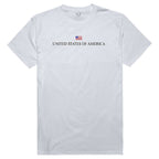 Relaxed Graphic Tee, USA, White, S