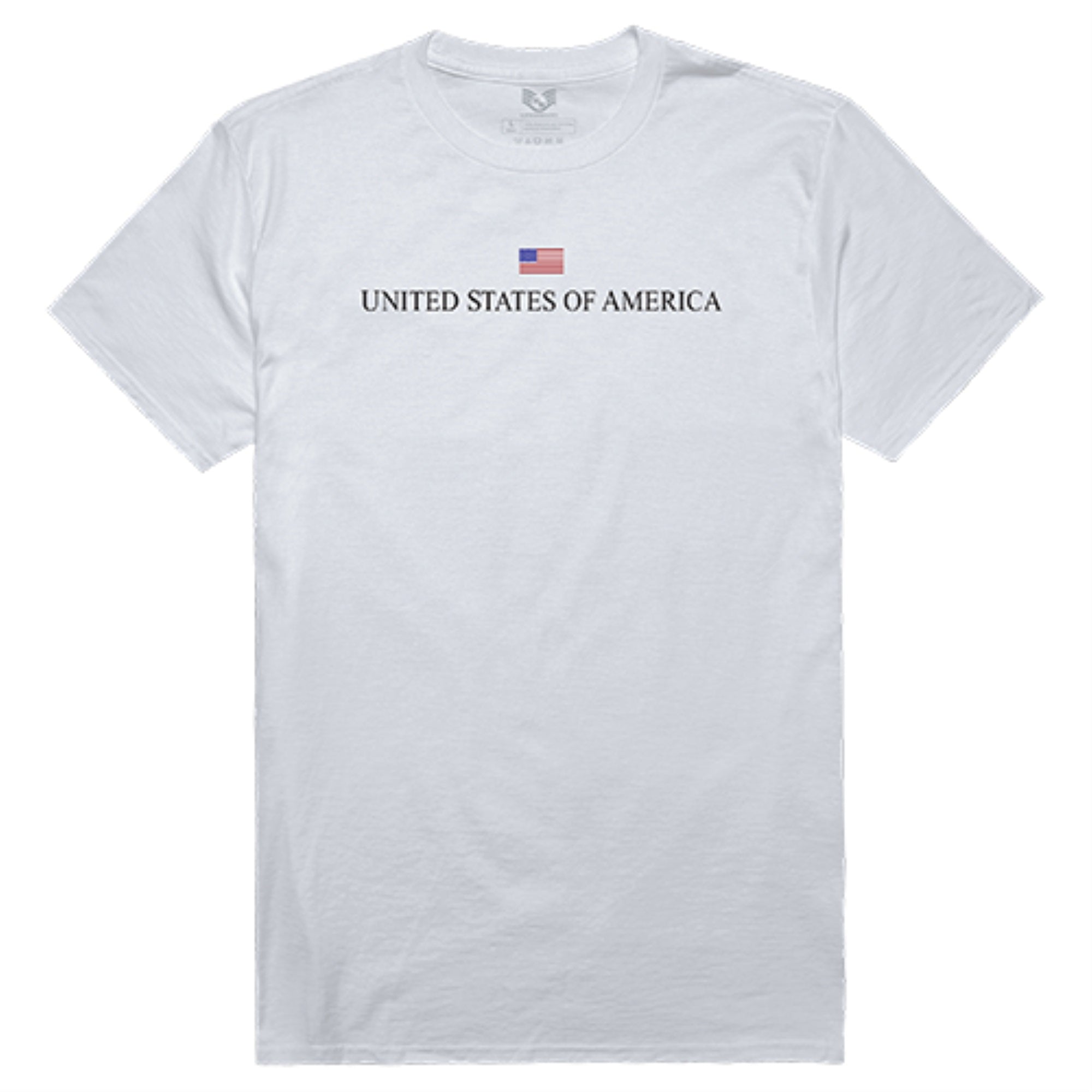Relaxed Graphic Tee, USA, White, S