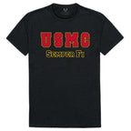Relaxed Graphic T's, USMC, Black, L