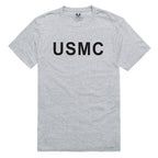 Relaxed Graphic T's, USMC, H.Grey, XL