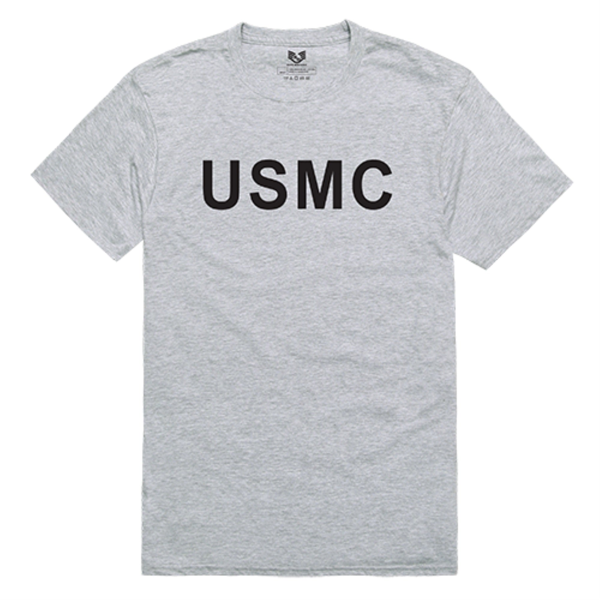 Relaxed Graphic T's, USMC, H.Grey, XL