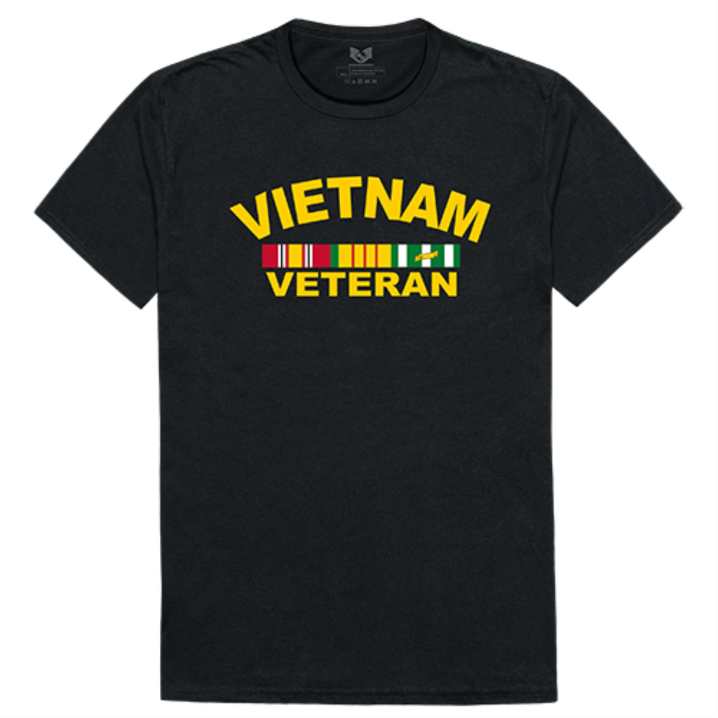 Relaxed Graphic T's,Vietnam Vet,Black, M