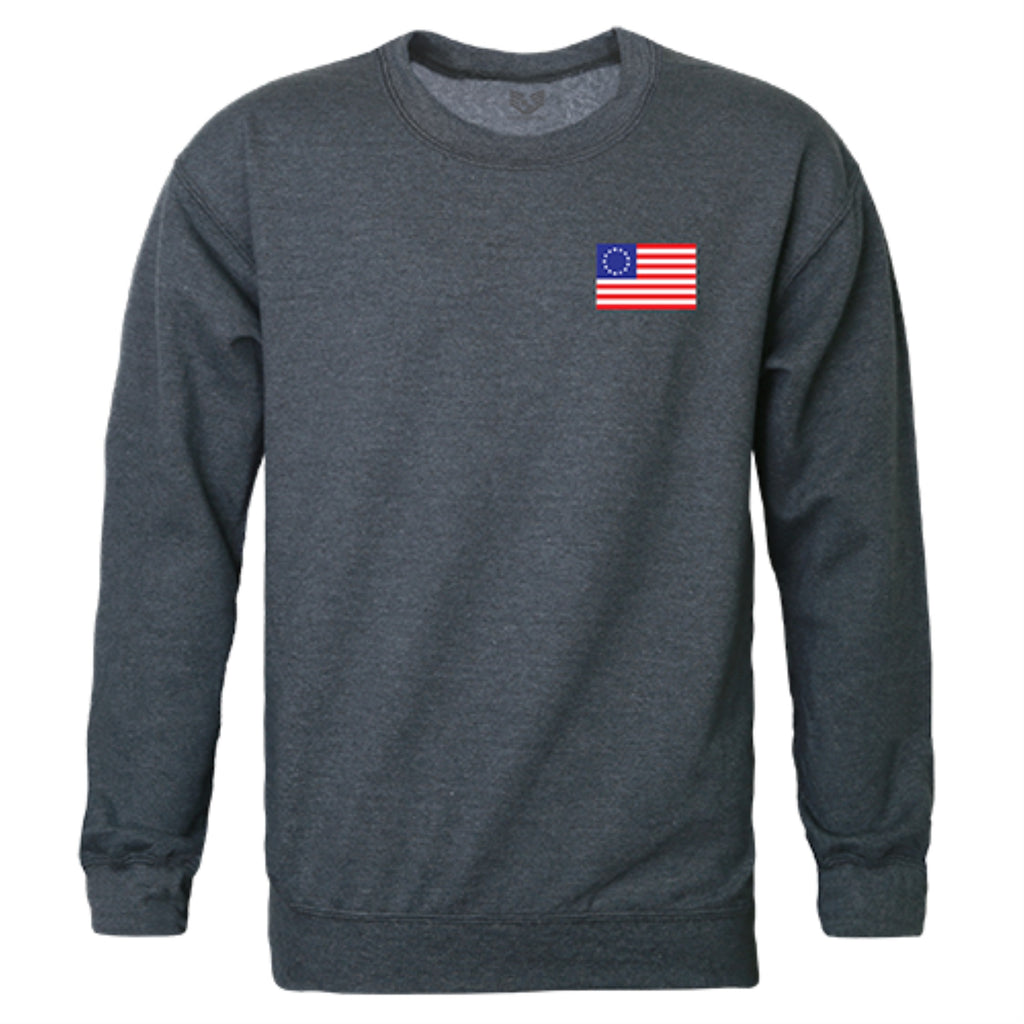 Graphic Crewneck, Betsy Ross 1, HCH, 2X