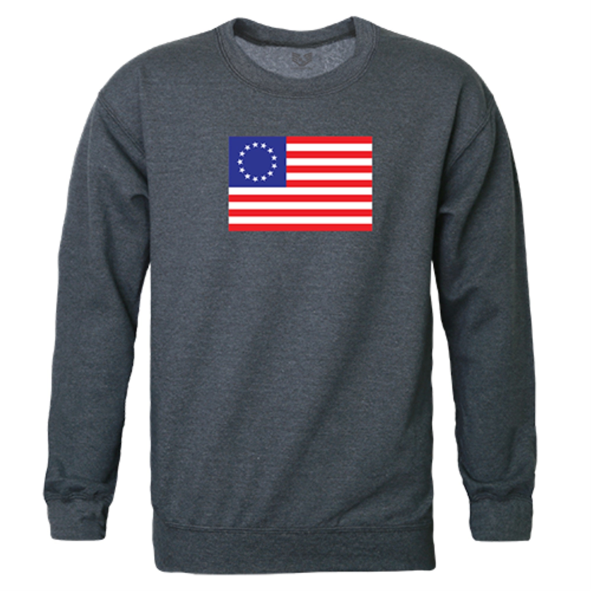 Graphic Crewneck, Betsy Ross 2, HCH, S