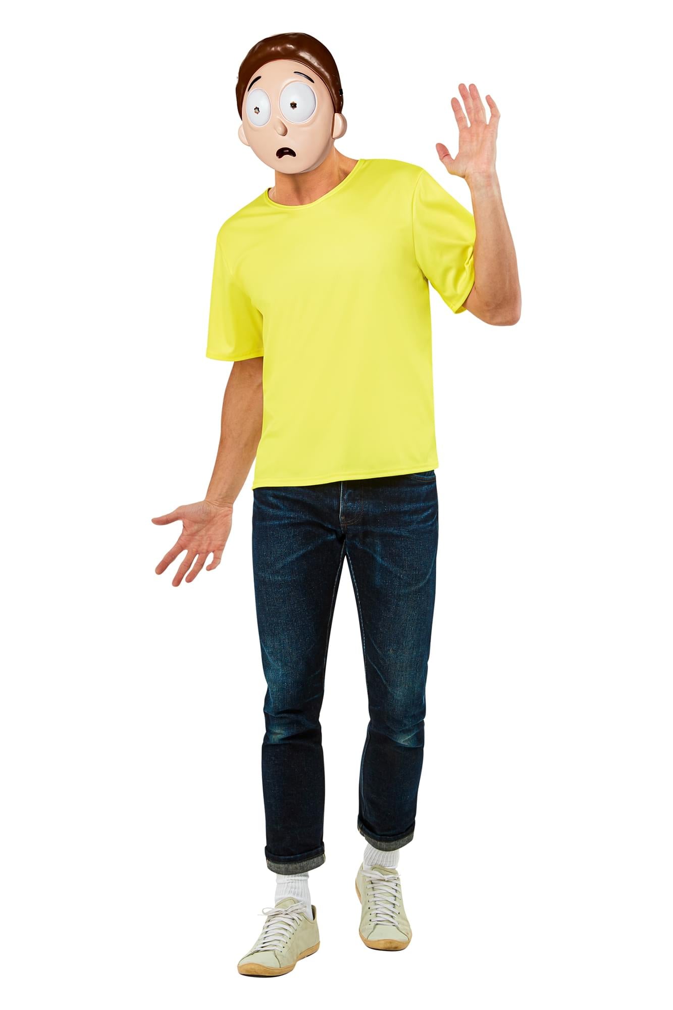 Rick and Morty Morty Mens costume  X-Large