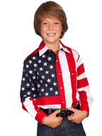 KIDS STAR/FLAG SHIRT