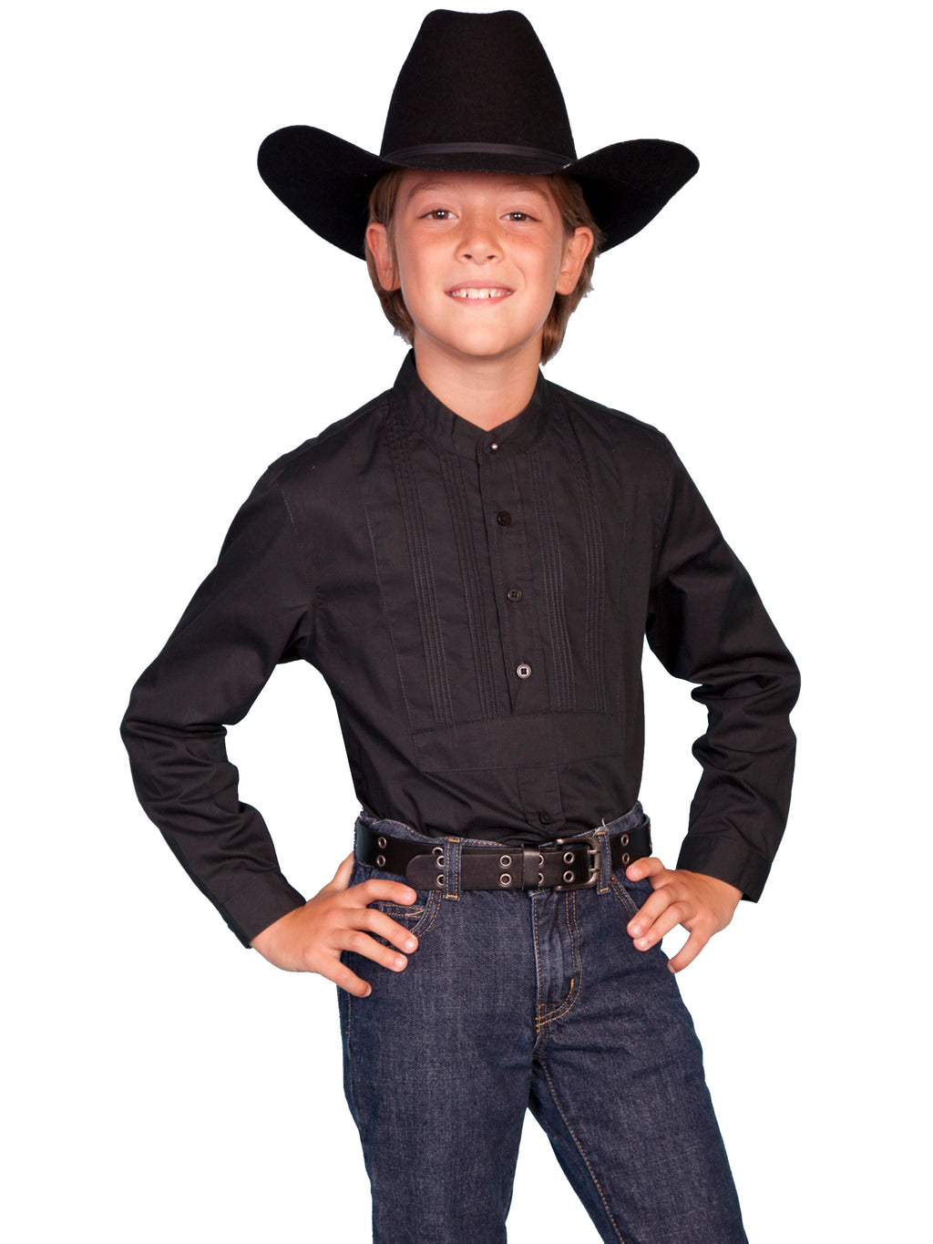 KIDS TUXEDO FRONT SHIRT