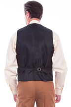 DOUBLE BREASTED WIDE LAPEL VEST