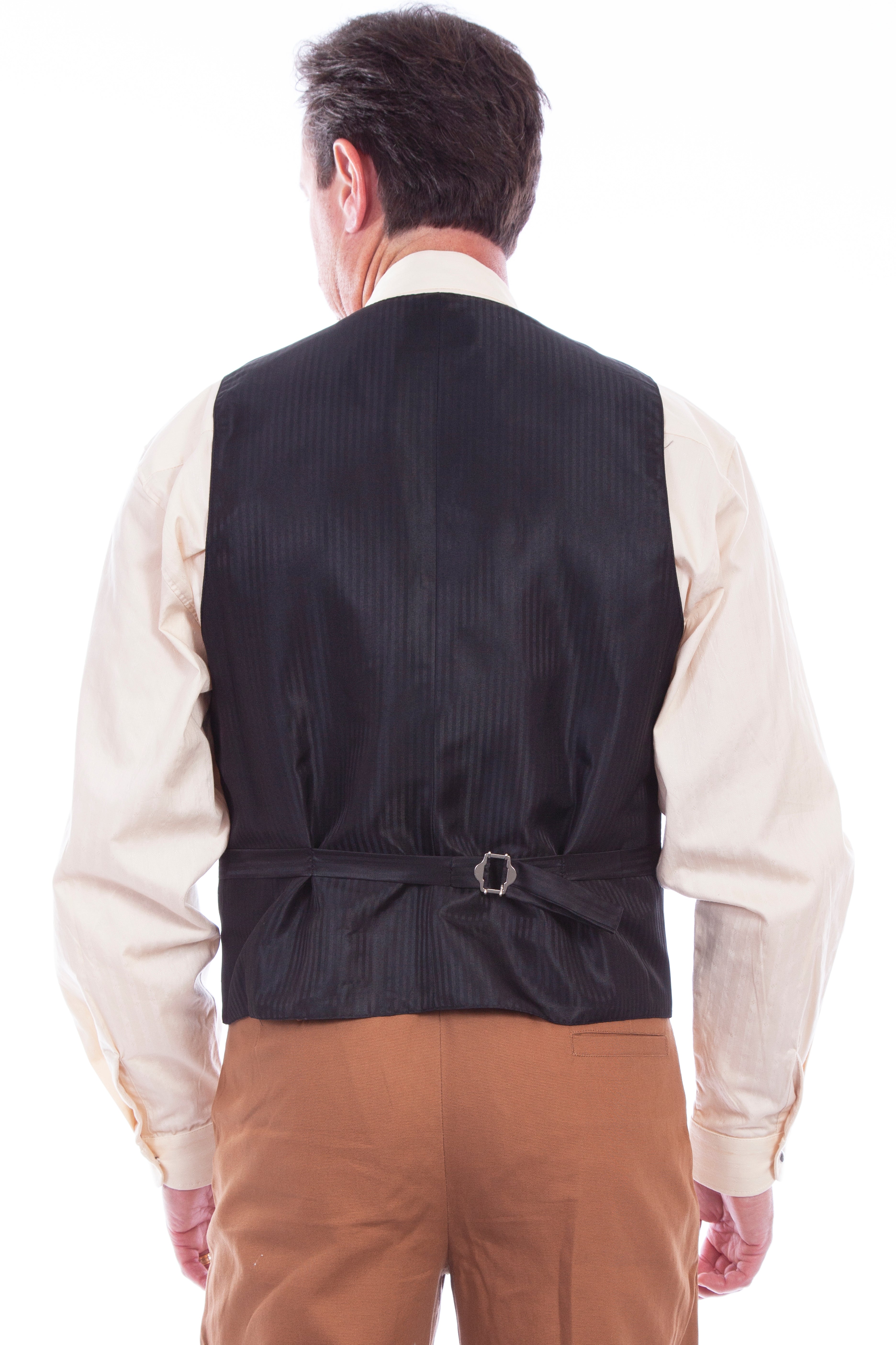 DOUBLE BREASTED WIDE LAPEL VEST