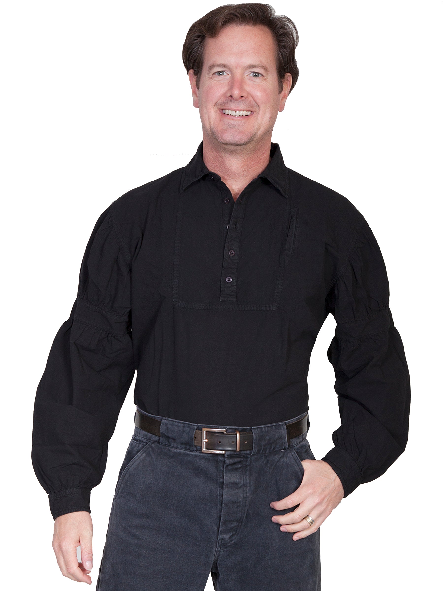 SIDE POCKET COTTON SHIRT