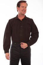 TWO BUTTON PLACKET SHIRT