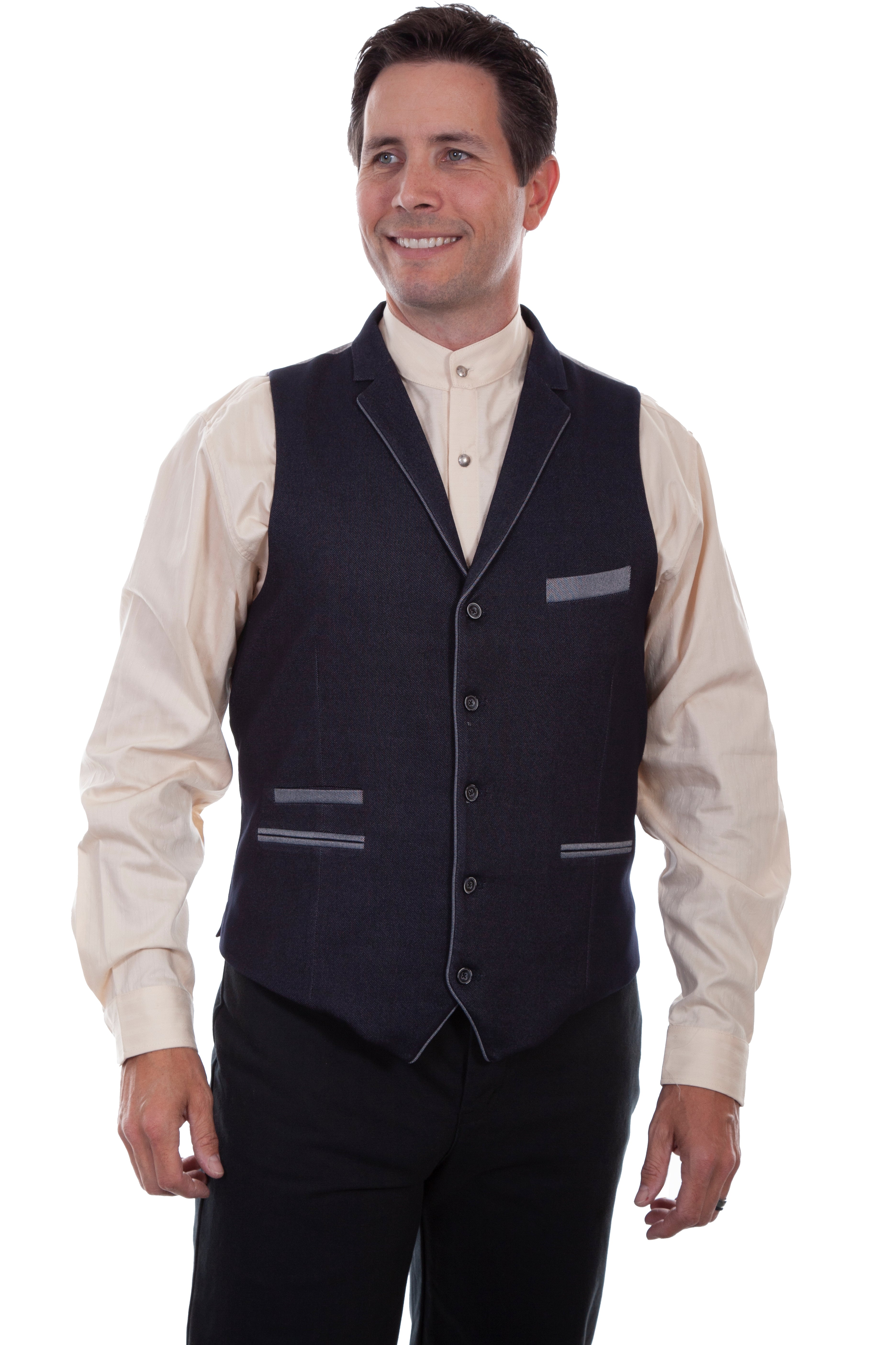 SOLID 4 POCKET POINT BOTTOM VEST