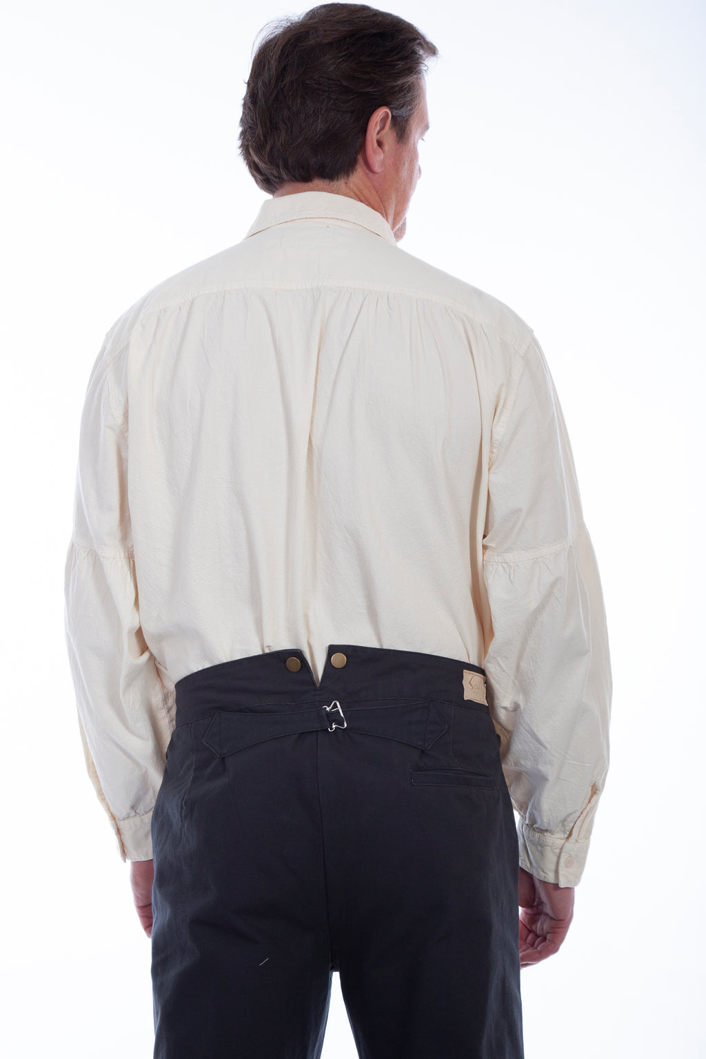 DROP SHOULDER POINT COLLAR PULL OVER